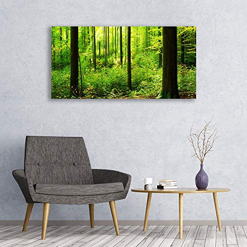 Décoration déco design nature avec impression sur verre trempé 120x60