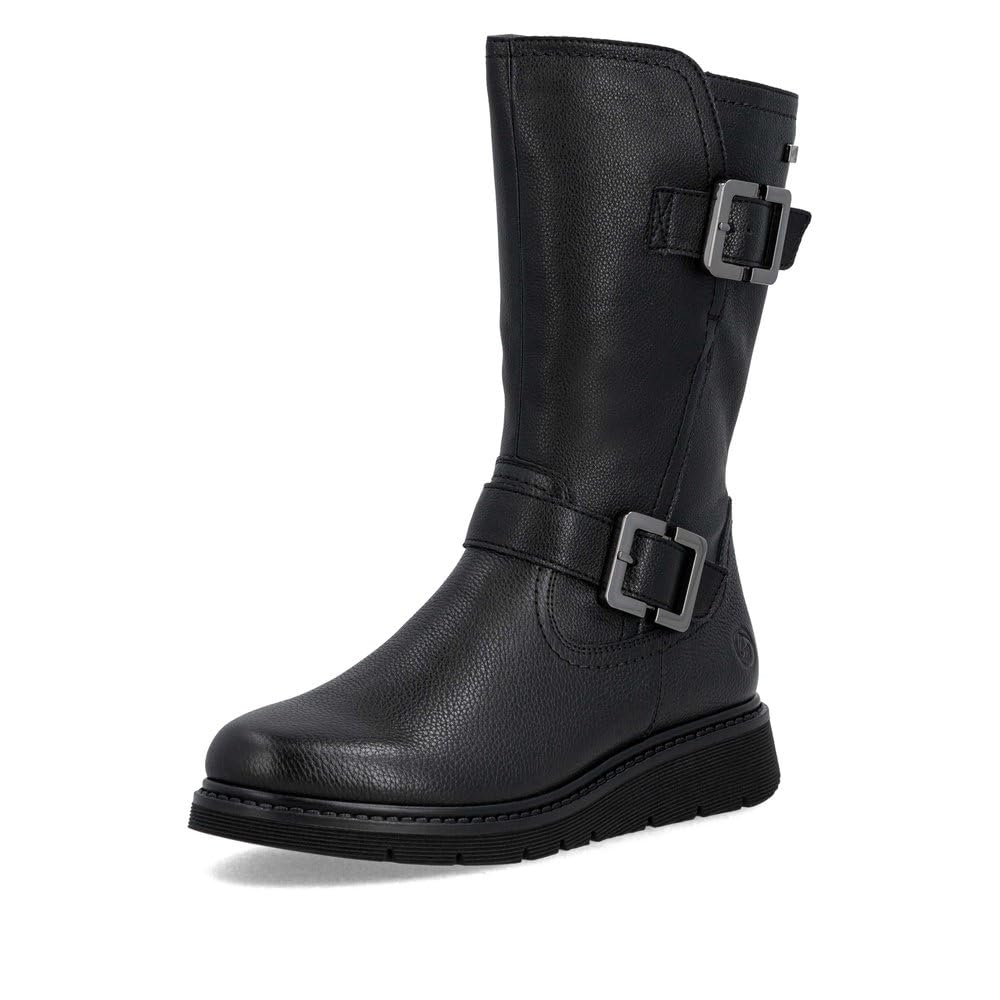 Remonte Women's D3980 Short Boots, Black, 36 EU, Black, 4 UK