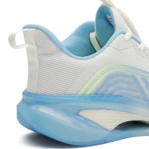 Image of Action | Athleo | TURBO-401 | Men's | Lace-Up | Running | Shoes | Trendy | Lightweight | Comfortable | Durable | Sports | Shoes