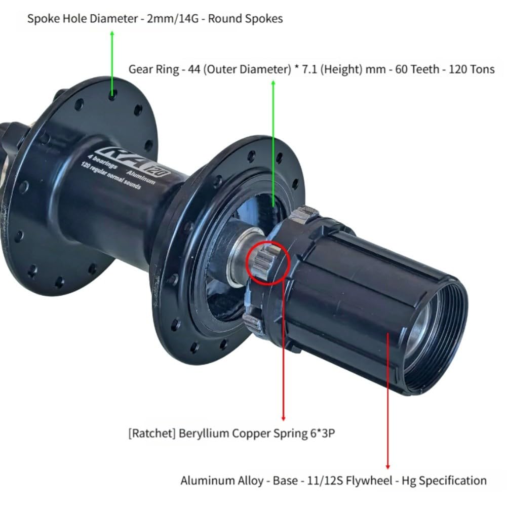 Set mozzo per bici anteriore 100 mm posteriore 135 mm sgancio rapido 28/32H cuscinetti sigillati 6 bulloni disco per HG 11/12 velocità in lega di alluminio nero
