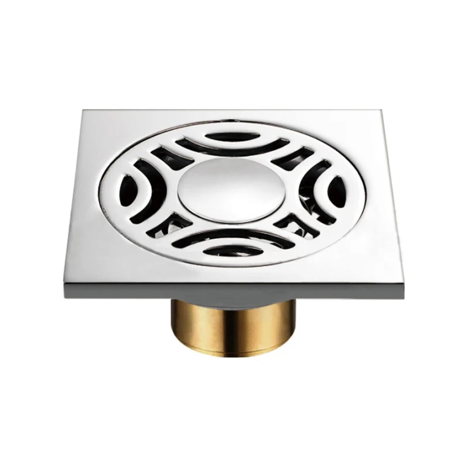 Drain de sol de douche carré en acier inoxydable pour évacuation salle de bain