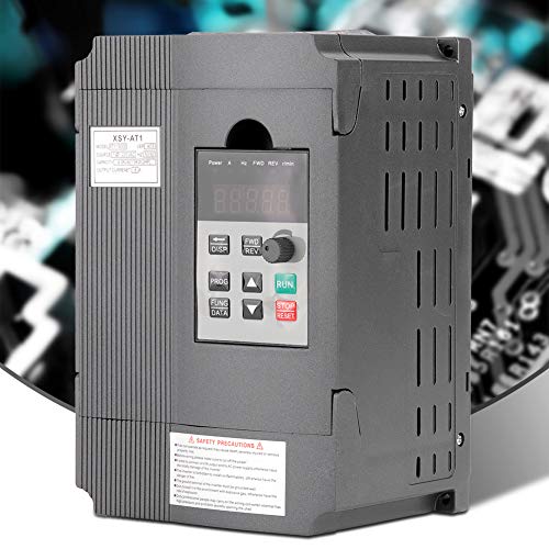 image for Ejoyous Variable Frequency Drive, 220V Anti-Trip Adjustable-Frequency 