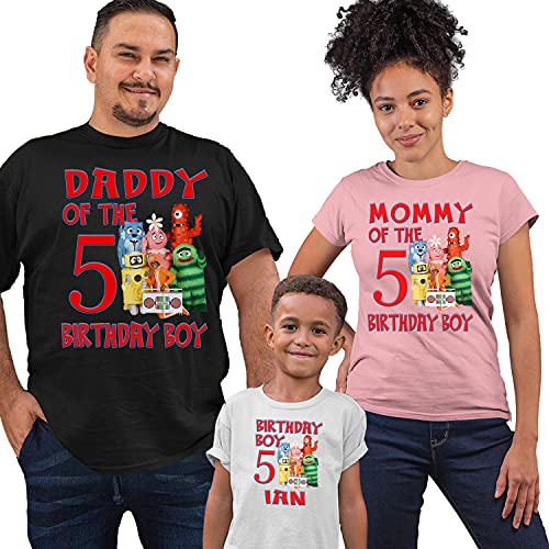 Family Personalize Gabba Gab Theme Birthday