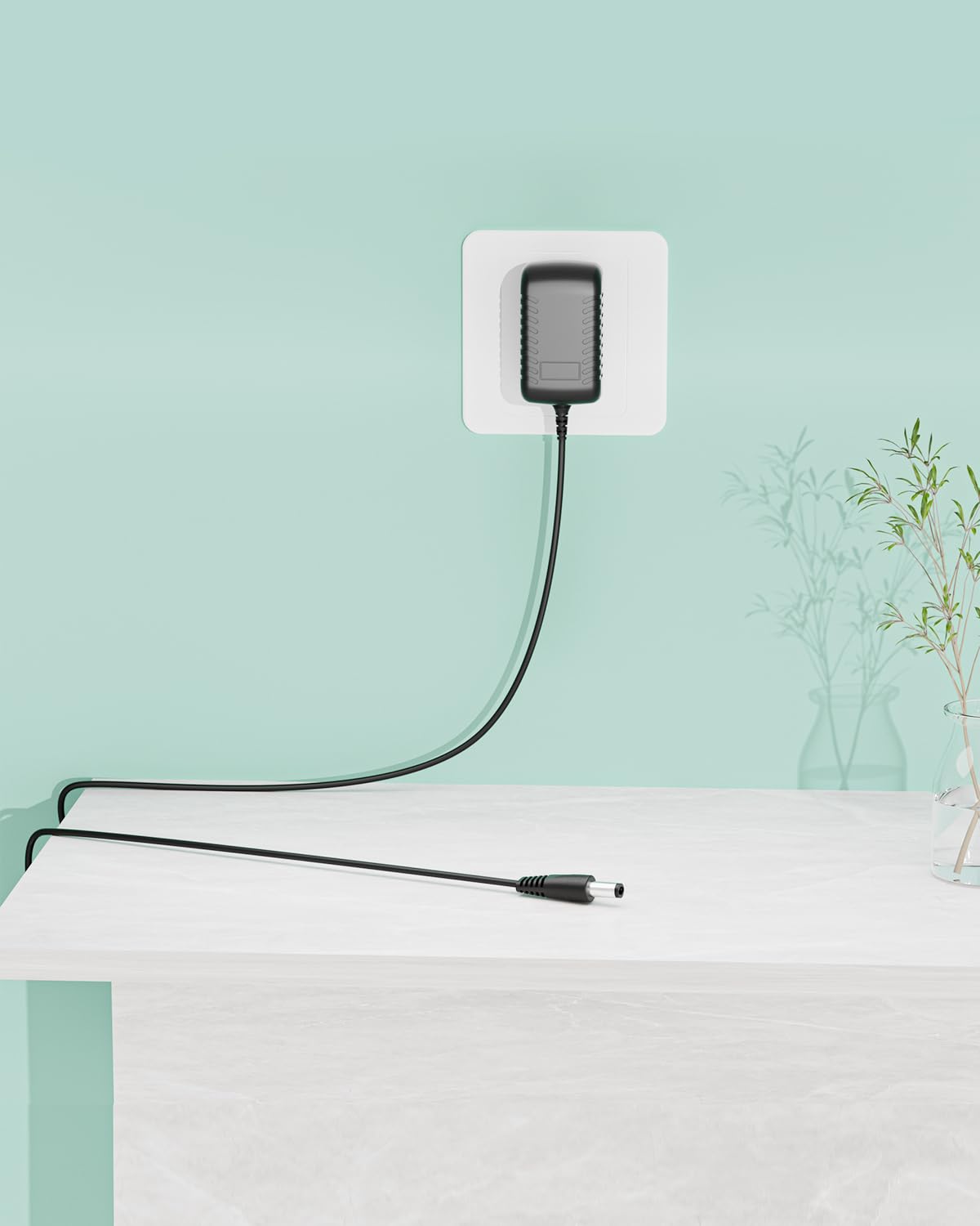 RXQMXG USB DC Charging Cable Cord Compatible with Wahl 9916-4501 Groomsman Beard Mustache Trimmer