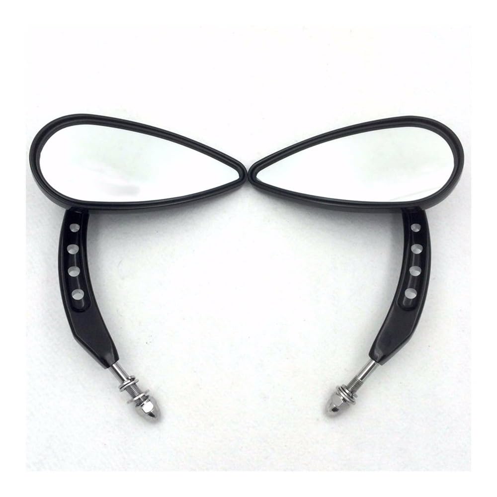 Espejos de motocicleta SCUUBE para Harley Dyna 1997 retrovisores negros