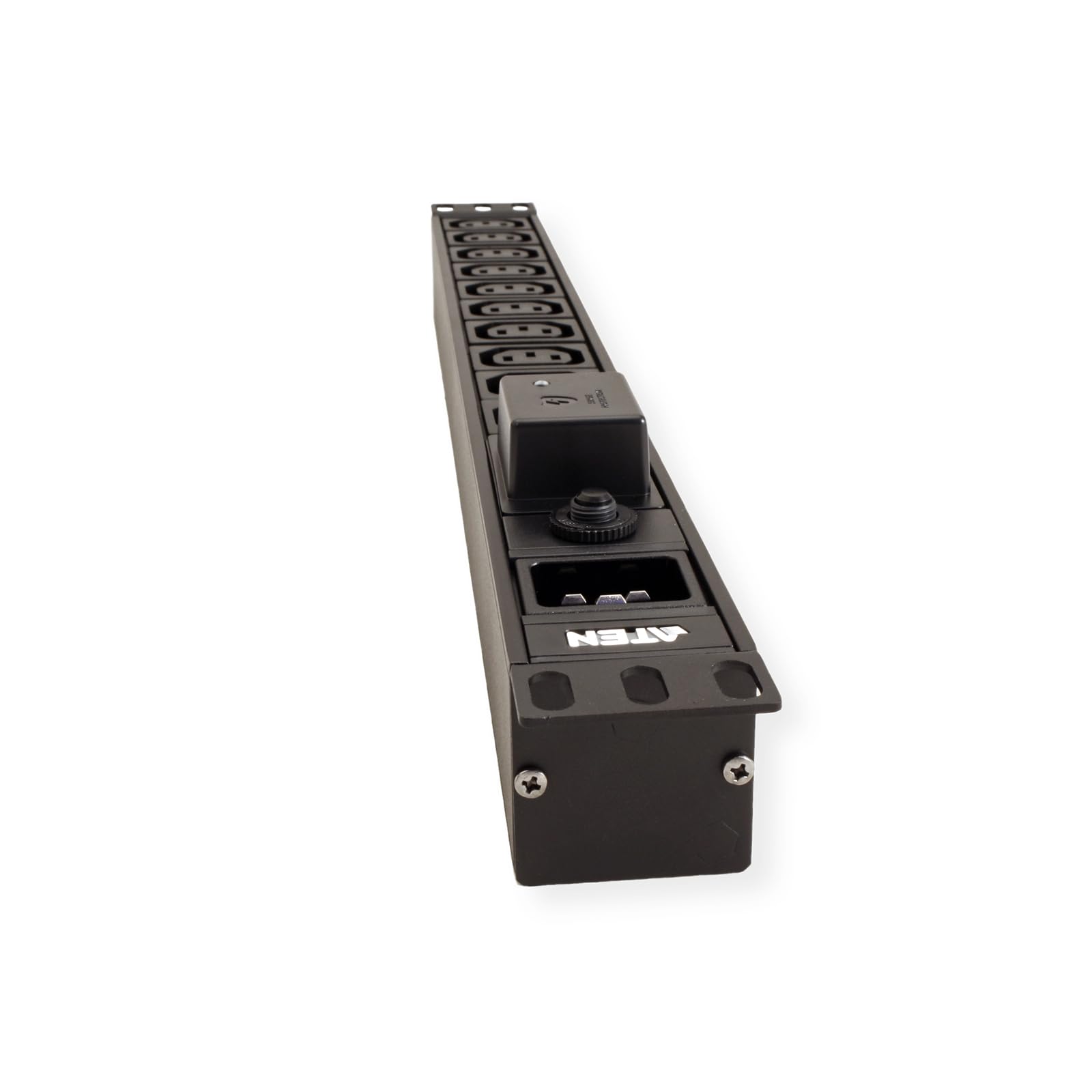ATEN PDU básica con protección contra sobretensiones 1U 16A 10 puertos IEC-320 C20 PE0210S (G), Reino Unido, líder del mercado de KVM #1