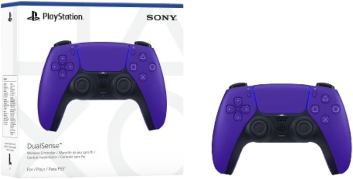 Mando DualSense Galactic Purple: Exclusivo para PS5