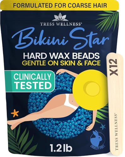 Tress Wellness Wax Beads - Safe for Skin - Dermatologically