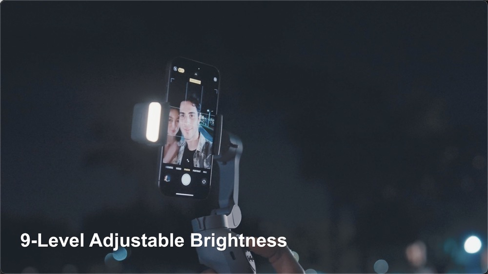 Amazon.com: 3-Axis Phone Gimbal with Adjustable Fill Light