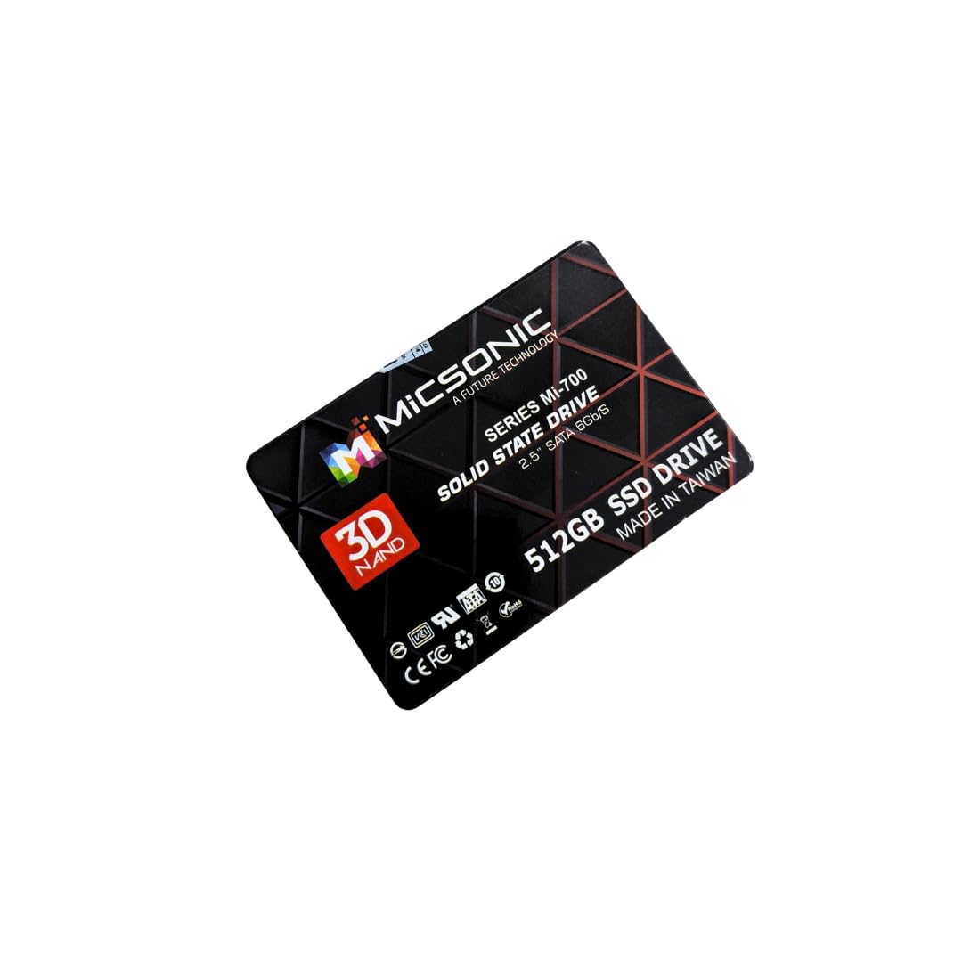 Amazon.in: Buy MICSONIC 512GB SSD, SATA III 6Gb/s, 550MB/s Read
