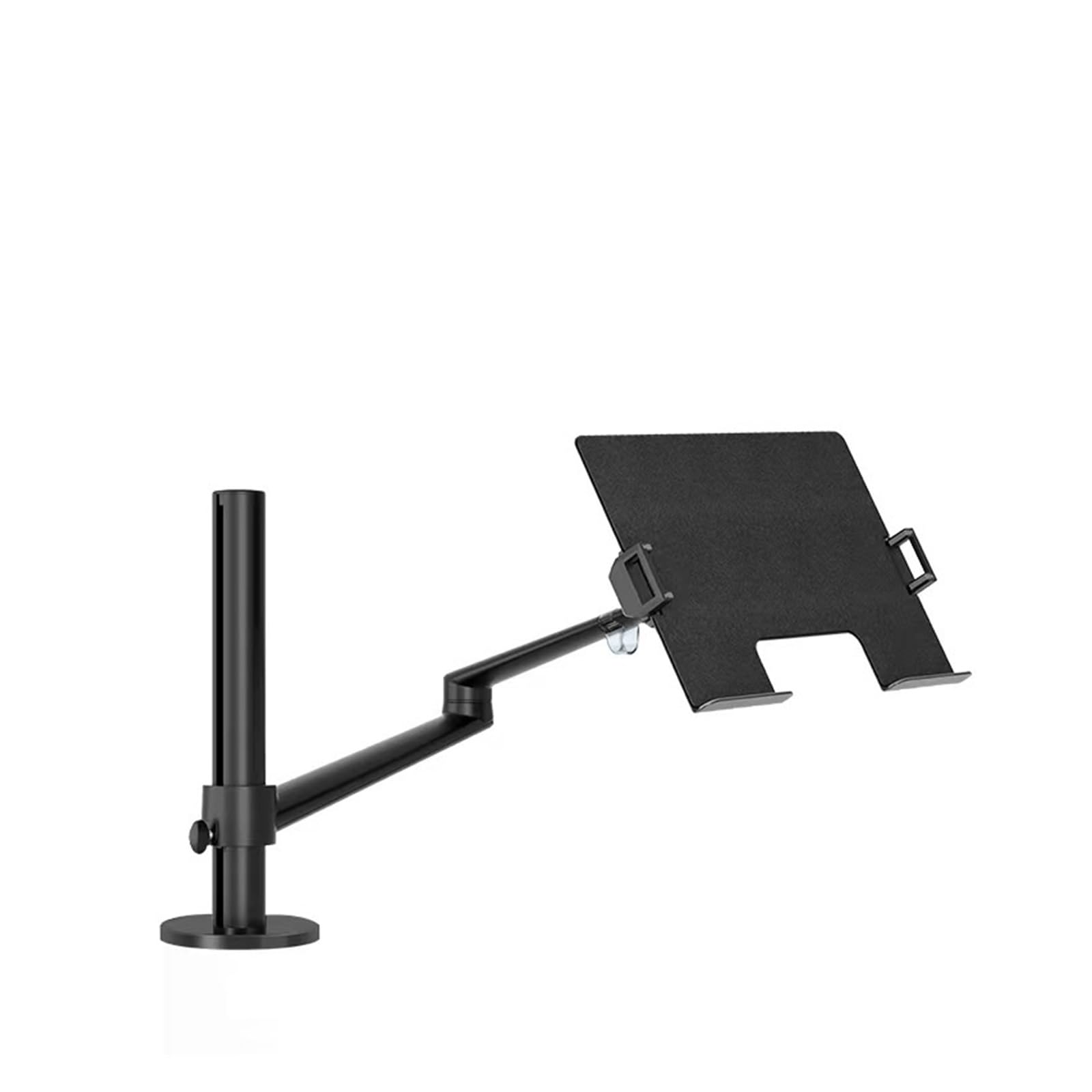 Supporto per Laptop OL-1S, Supporto per Monitor LCD, Supporto per scrivania Girevole e sollevabile, Nero，Black