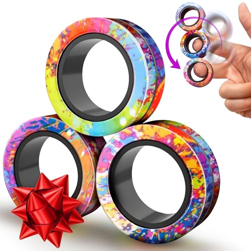 BUNMO Magnetic Rings Rainbow
