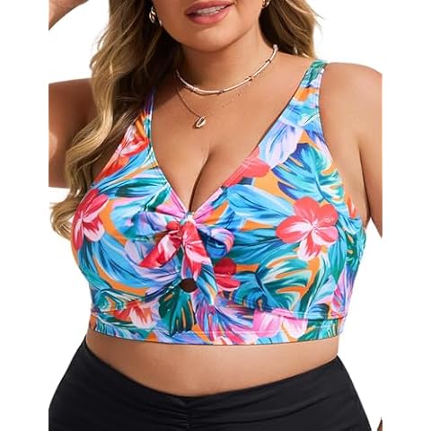 Hanna Nikole Haut de Bikini Fleurs Cover
