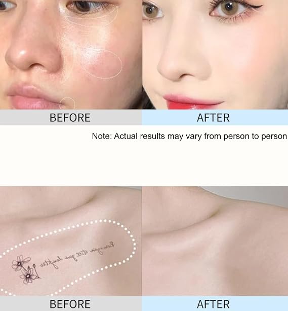 Dual-Effect Concealer & Foundation Eye Concealer, 24-Hour Long-Lasting, 2 in 1 Liquid Foundation Eye Concealer Pen, High-Coverage Matte Finish, Acne Marks & Spots, Long-Lasting Brightening Face (01#)