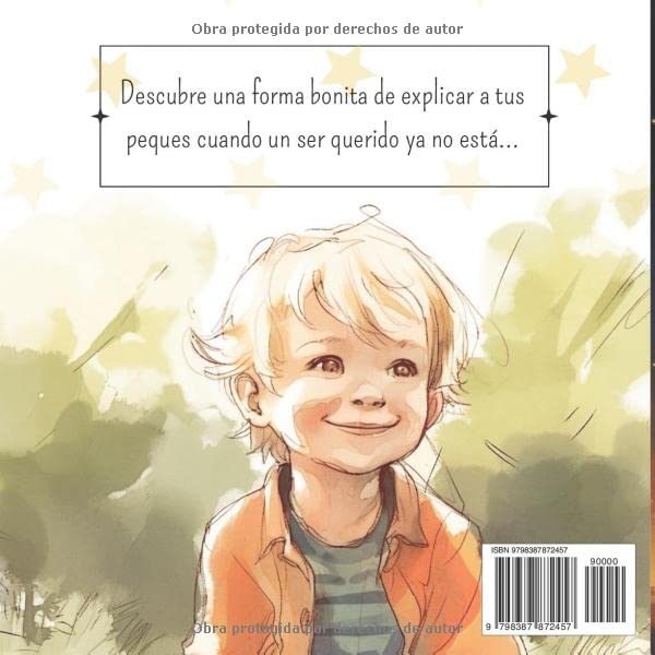 Miniatura 2 de Mi abuelita es una estrella Libro que ayuda a los padres a explicar cuando alguien ya no está. A todo color! (Spanish Edition)