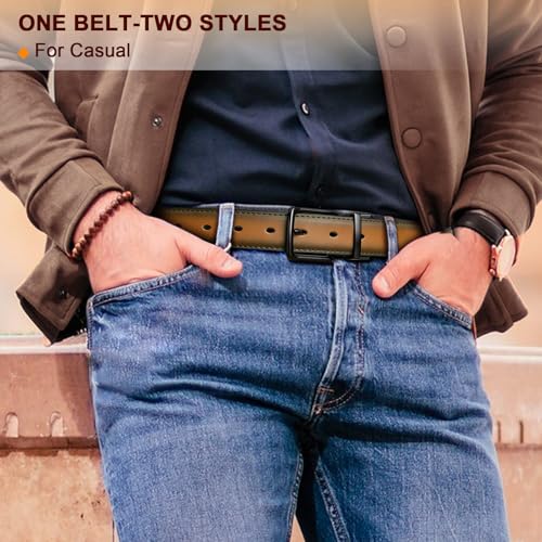 Image of Stretch Belt Men,Bulliant Mens Woven Stretch Braided Belt 1 3 /8