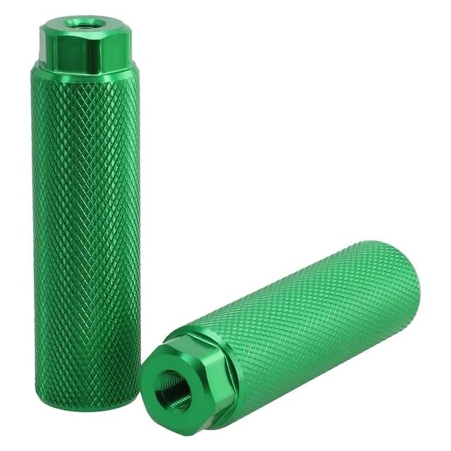 Pegs de vélo vert pour vos sessions street et figures sur skatepark
