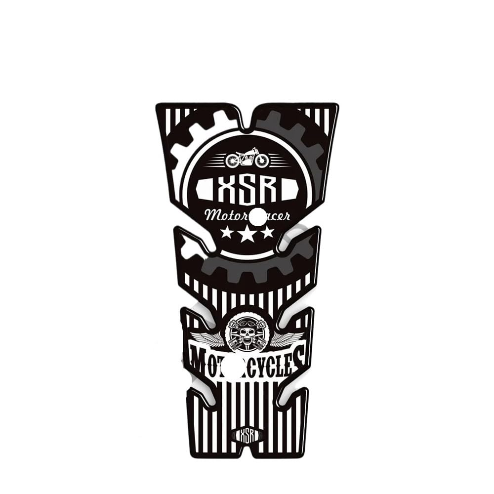 Motorcycle Tank Pad Grips Stickers Decals Gas Fuel Oil Kit Knee Protector for Ya&maha XSR 700 XSR700 Motorbike Tank Sticker Fuel Tanks Pads