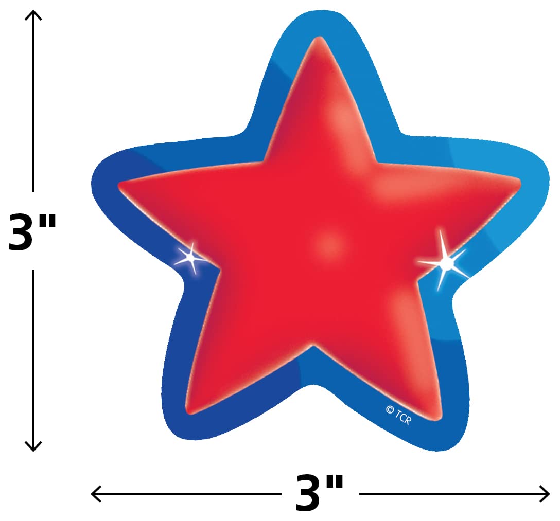 Teacher Created Resources Magnet-Sterne - 18-teiliges Set Bunter Sterne Für Tafel & Whiteboard