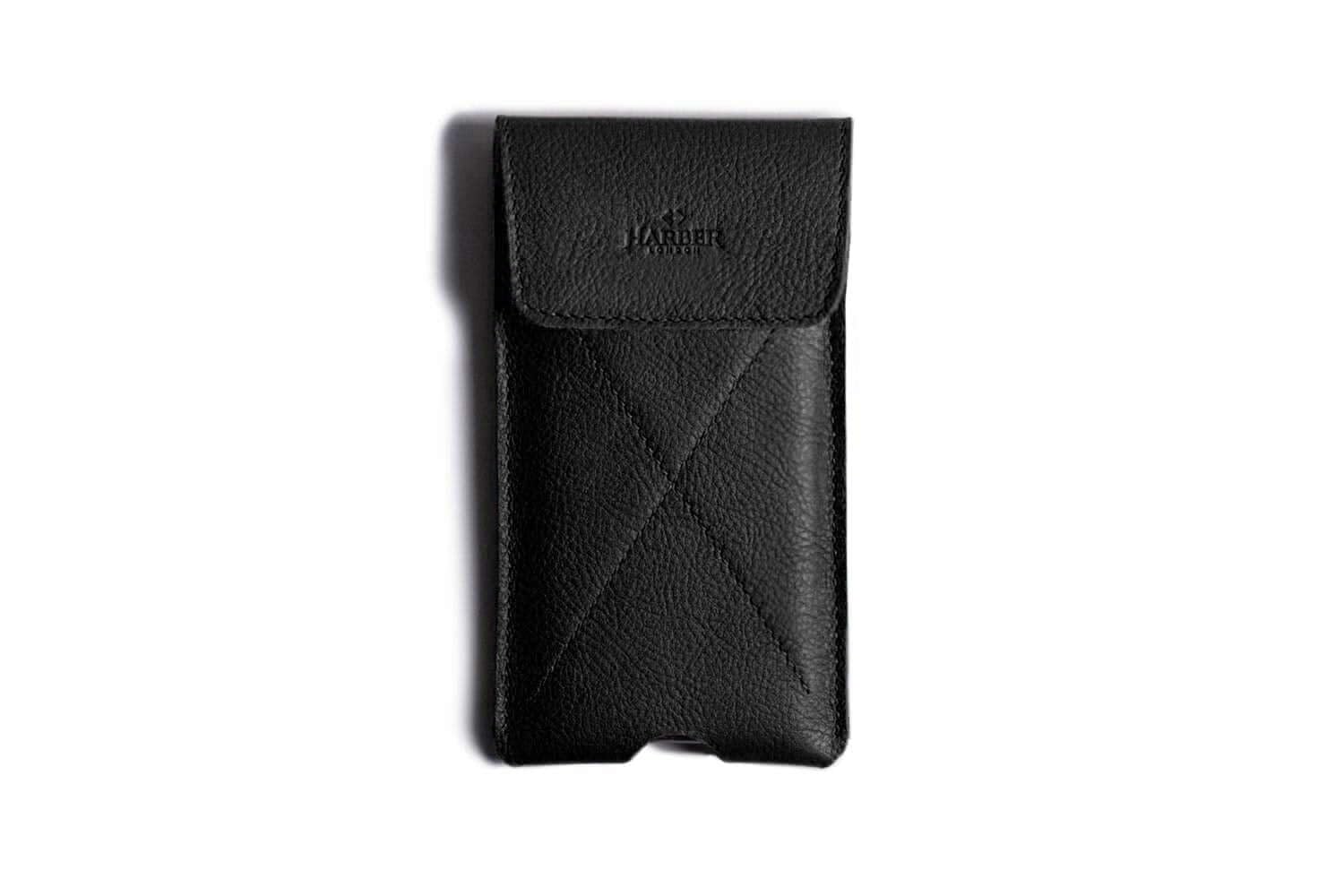 Harber London - Leather Desk MAT | Black Colour | Handcrafted with Durable, Eco-Certified Materials