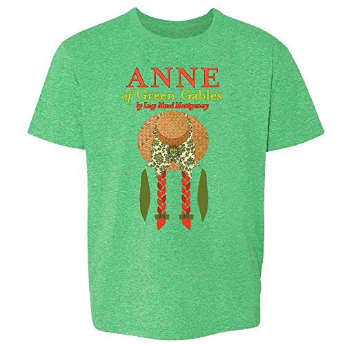 Image of Pop Threads Anne of Green Gables Lucy Maud Montgomery Book Art Youth Kids Girl Boy T-Shirt