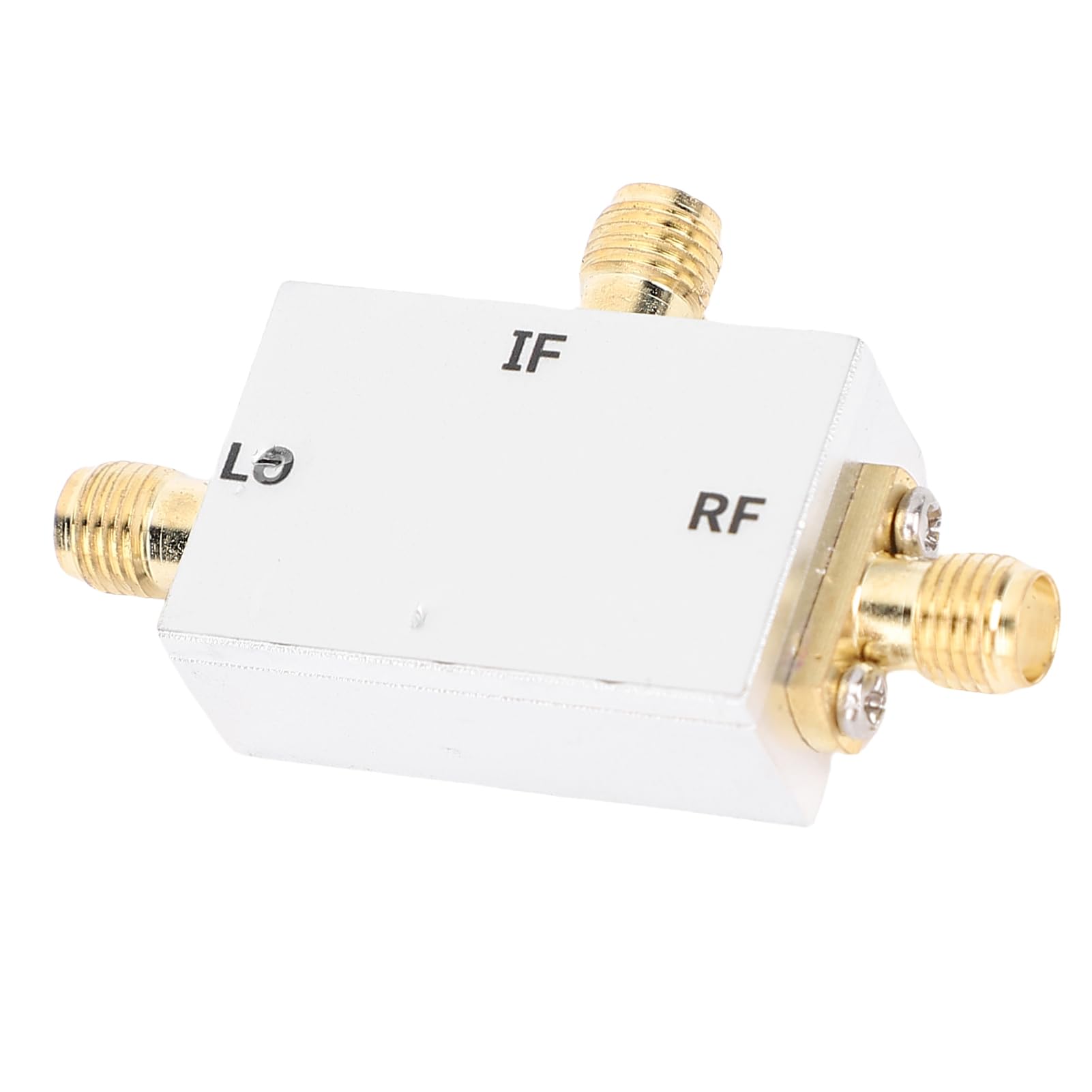 Aramox Mezclador RF Aleación de Aluminio 5 a 21 GHz Convertidor RF hacia Arriba y hacia Abajo Conector SMA K Pérdida de Conversión de 8 a 12 DB para Pruebas de Señal de Banda C X KU e Integración de