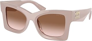 Miu Miu Gafas de Sol SMU 08WS Pink/Brown Shaded 51/19/140 mujer