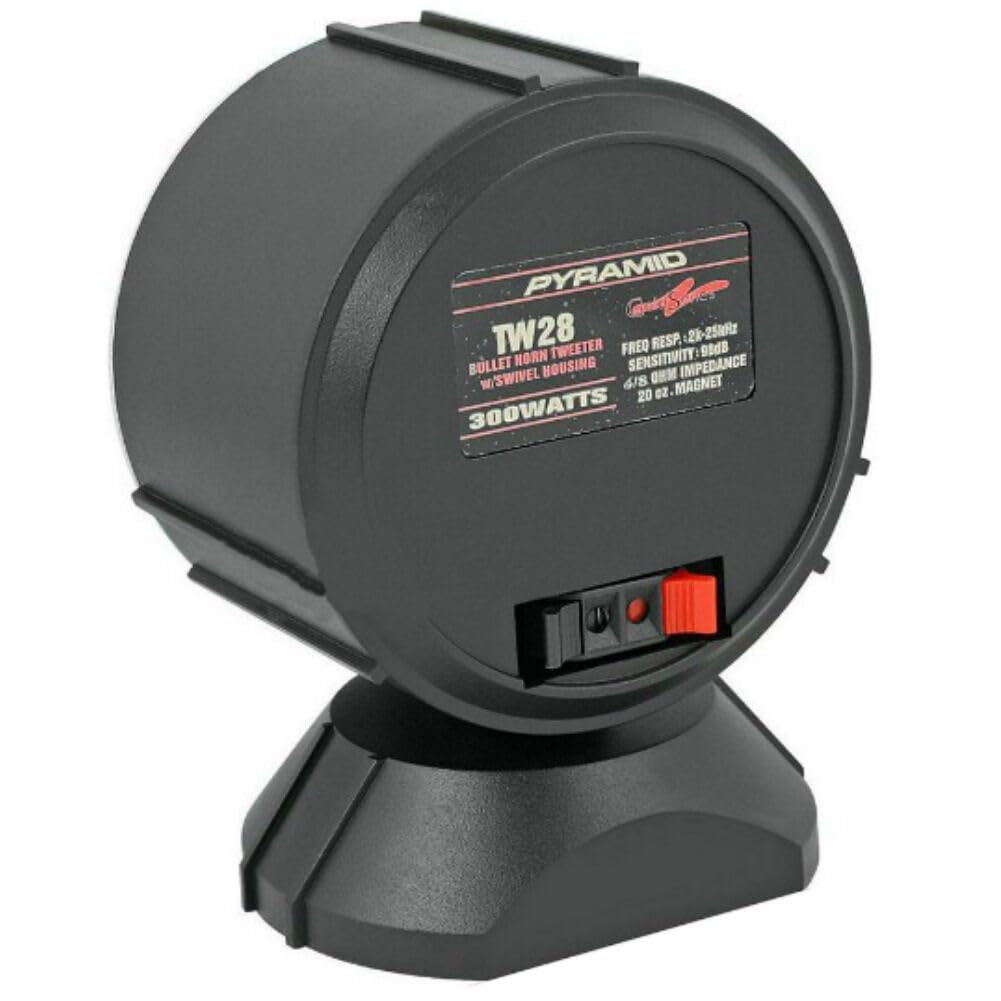 KIT Set FÜR Pyramid TW28 2 graue Superhochtöner 150 Watt rms und 300 Watt max, 4 Ohm Impedanz, 96 dB Empfindlichkeit, für SPL-Einsatz, für Autopanel, paarweise