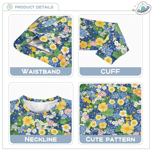 JUNZAN Beauty Spring Flowers Oregon Grape Big Boys Sweatshirts Hoodies Fleece Kids Hoodies Boys Sports 4T3