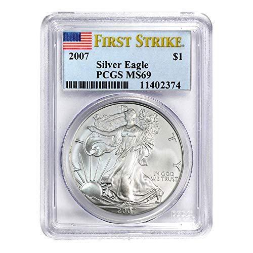 2007-American-Silver-Eagle-First-Strike-1-MS-69-PCGS