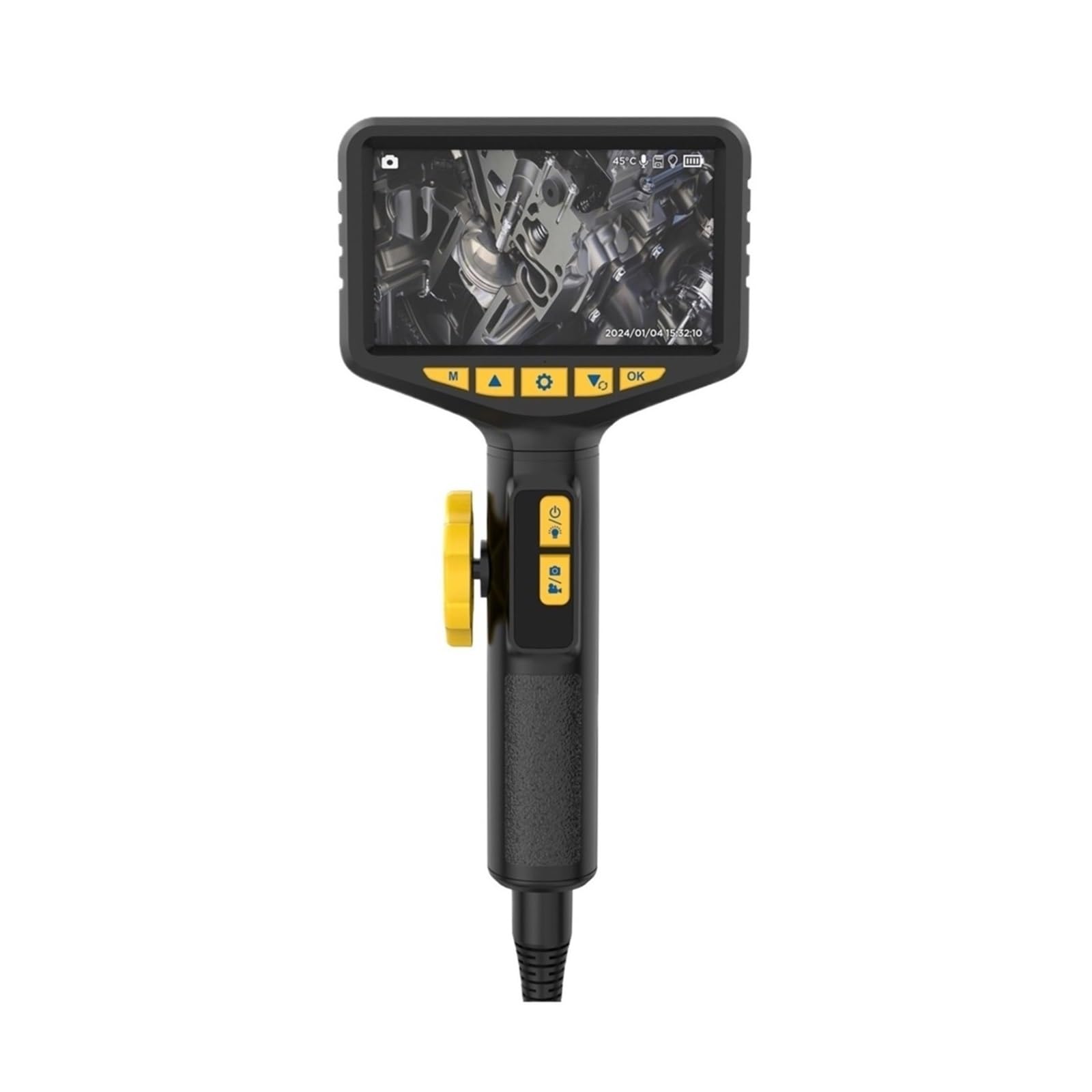 YNIYUJKL Camera, Hd Articulated Automotive Industrial Endoscope Car Inspection Camera Video Images And Videos,For Wall Automotive Engine