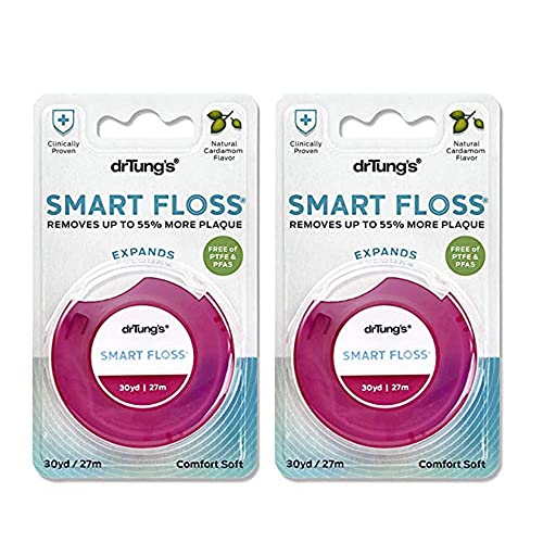 Buy DrTung's Smart Floss Natural Floss, PTFE & PFAS Free Floss