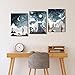 Wall Art for Bedroom Landscape Painting Outer Space Starlight Canvas Prints Star Sky Pictures Astronomy Artwork Bathroom Wall Décor Abstract Scenery Sunset for Office Living Room Home Deco