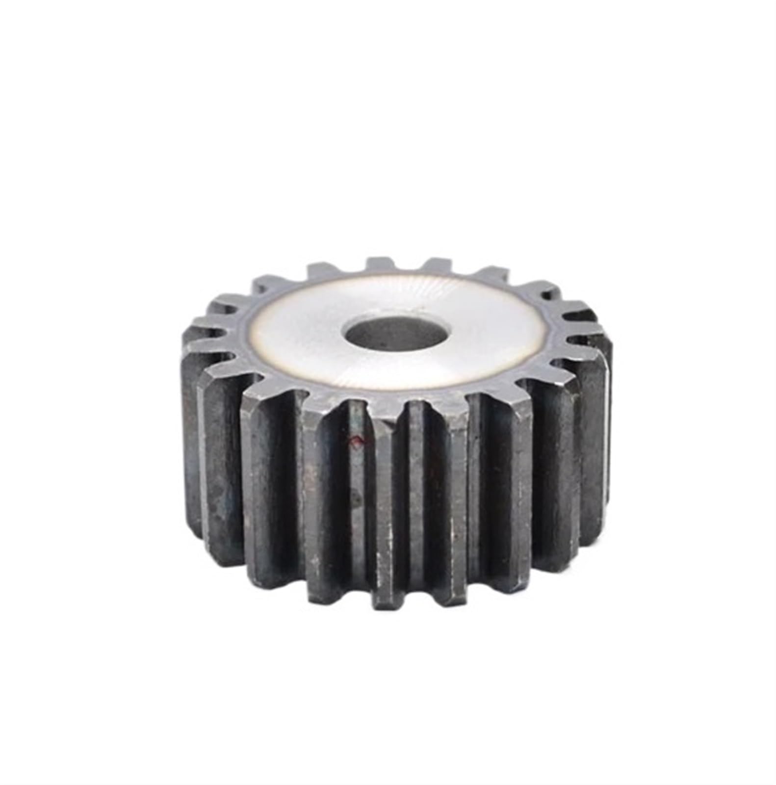 Bevel Gear Pinion Hardware Mechanical 1pcs Spur Gear 1.5M 12T-27T Metal Transmission Gear Steel 1.5 Modulus 12 13 14 15 16 17 18 19 20 21 22 23 24 25 26 27 Teeth(1.5M - 18Teeth)