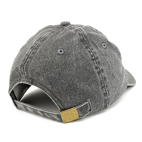 Image of Trendy Apparel Shop Capital Gold Thread Mom and Dad Pigment Dyed 2 Pc Cap Set