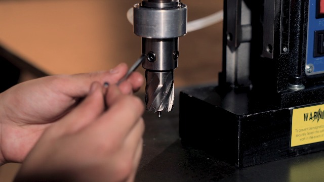 ZELCAN Magnetic Drill Press with 6 Drill Bits, 1550W Mag Drill