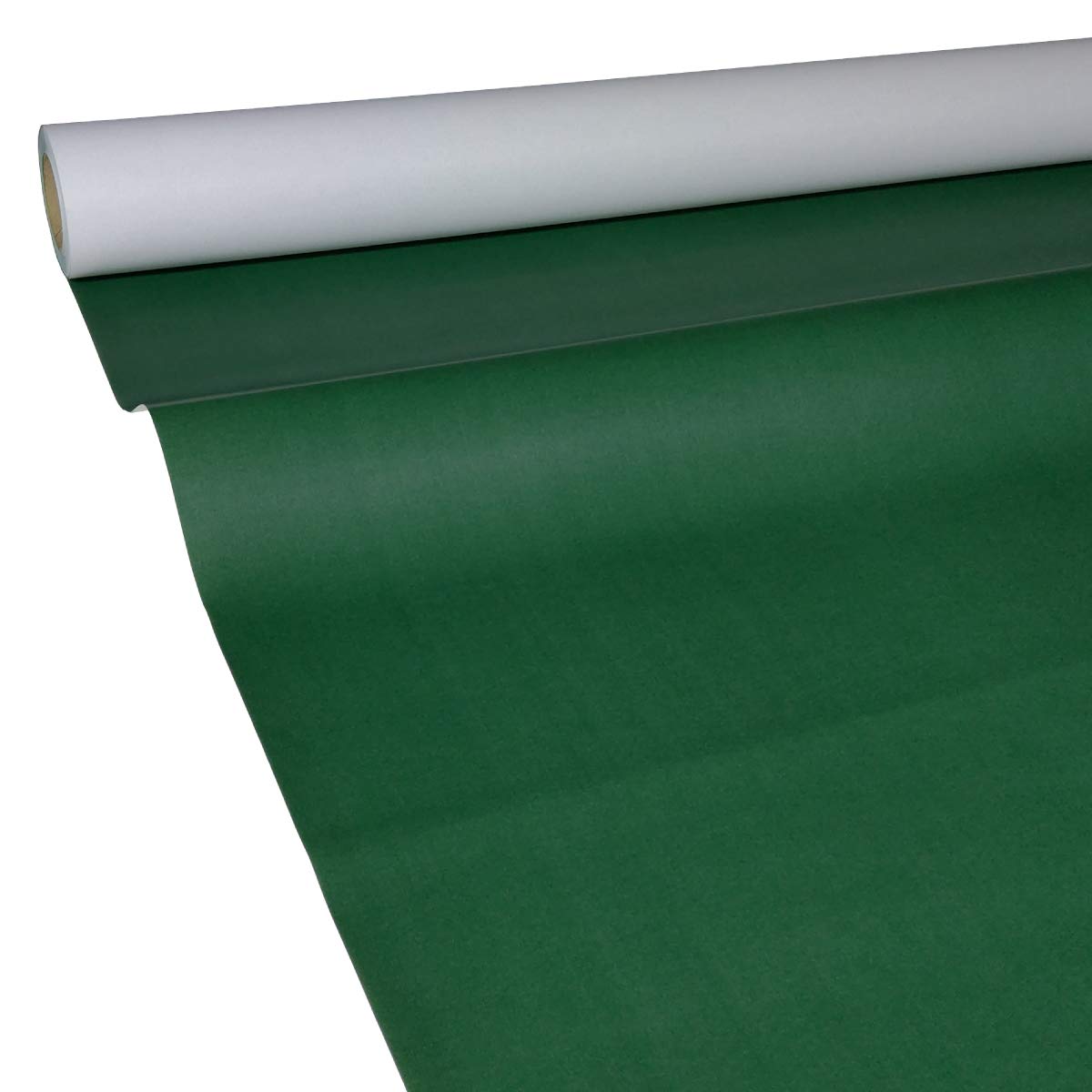 Junopax Dark Green 50M X 1.15M Banquet Roll Paper Tablecloth | Disposable Table Covers | Wetproof And Damp Wipeable
