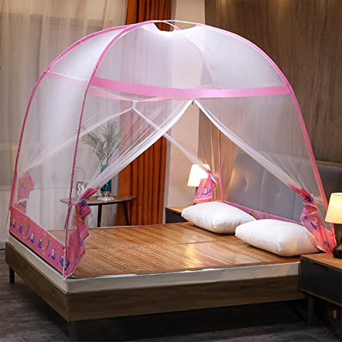 Moustiquaire pliable à double entrée pour stopper les insectes - 2