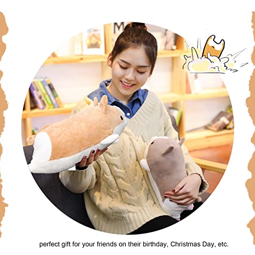 Travesseiro de Cachorro de Desenho Animado, 12,87 X 8,15 X 5,83 pol. Adorável Travesseiro de Pelúcia