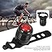 Srliya Mountain LED Warning Rear Light USB Charging Taillight Cycling Accessory