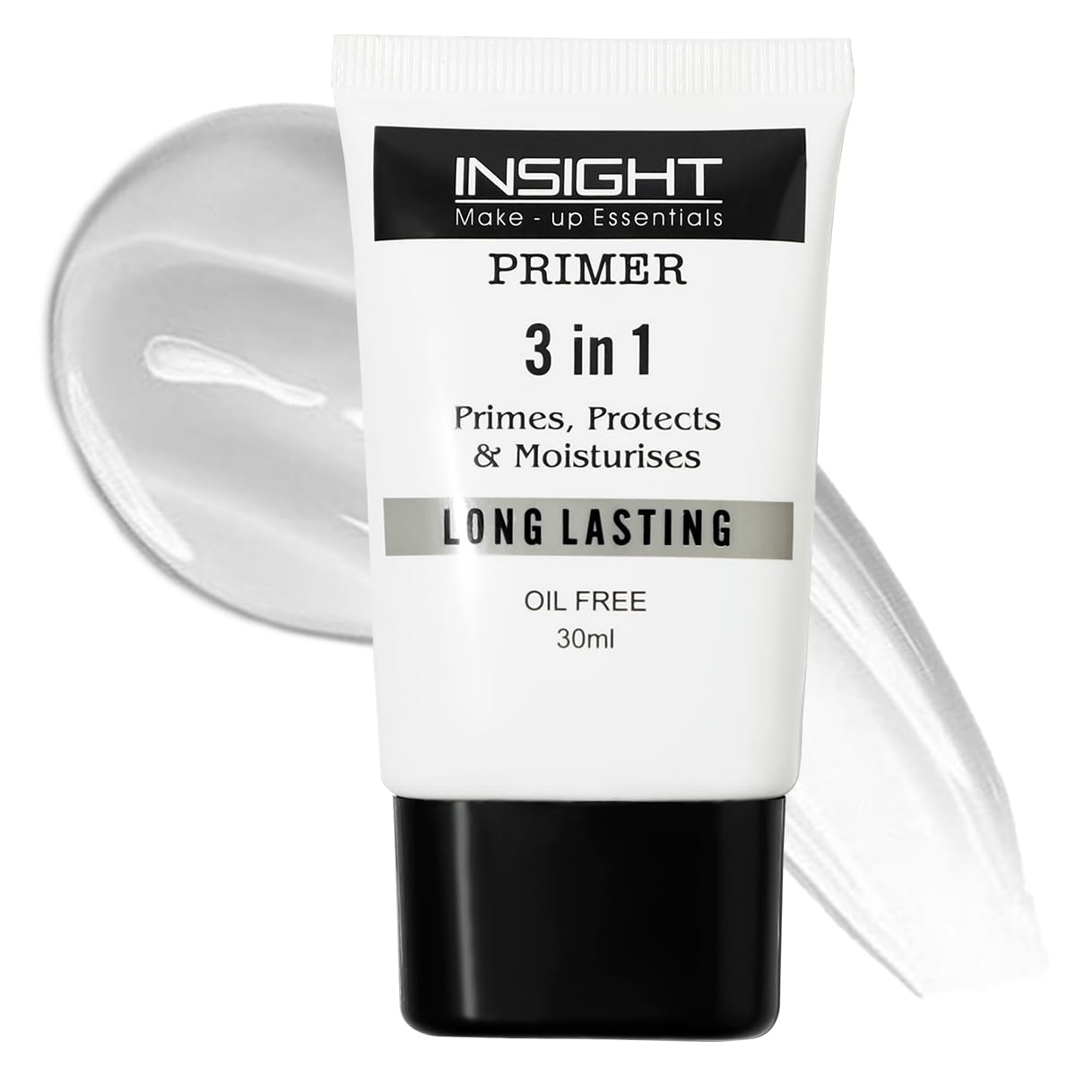 INSIGHT 3-in-1 Primer | Matte Finish | Primes, Protects & Moisturizes | Oil-Free with Pore Blurring | Long-Lasting Formula | For All Skin Types | 30ml