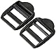 Prym 416390-1 Buckles, Kunststoff, Black, One Size
