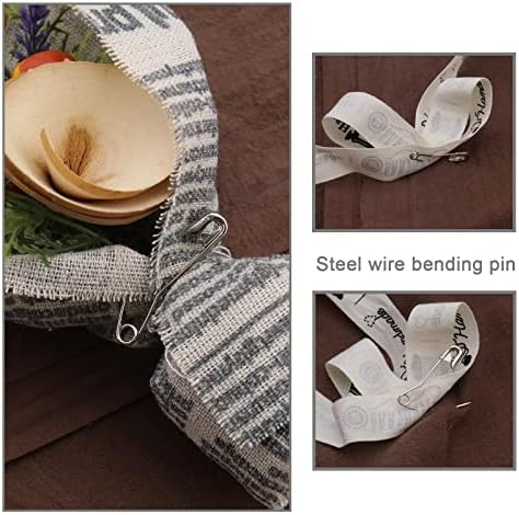 200Pcs Curved Safety Pins Curved Security Pins Quilting Basting Pins Curved Basting Pins Office Accessories for Crafting Quilting Sewing