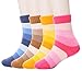 SDBING 4 Pack Winter Warm Children Stripes Cotton Socks 13-15cm 3-5 Year old