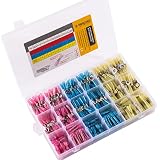 670PCS Heat Shrink Wire Connectors Heat Shrink Butt Connector Waterproof Automotive Marine Electrica