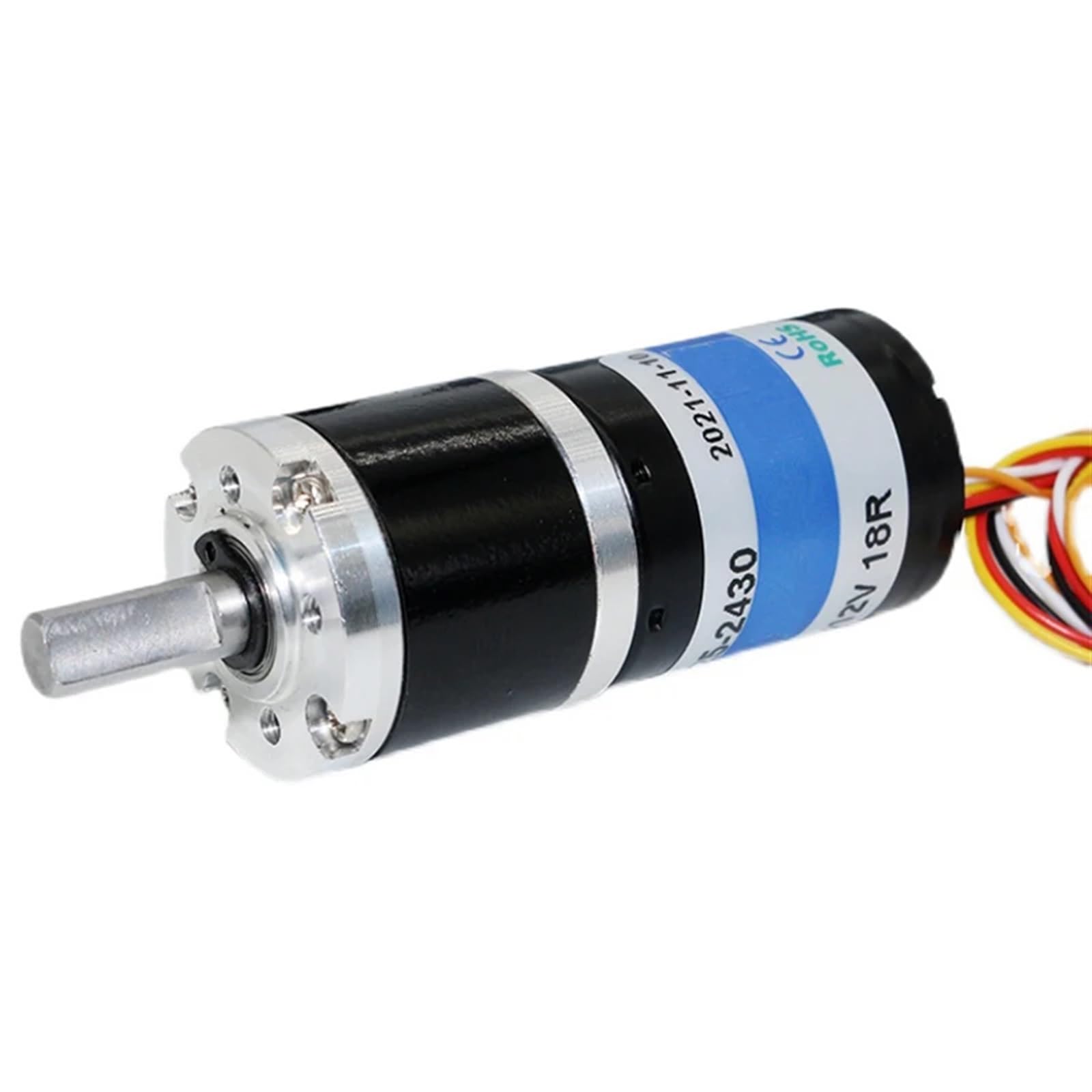 25-2430 Bürstenloser elektrischer Getriebemotor mit Planetengetriebe und hohem Drehmoment und langer Lebensdauer(12V 1411RPM)