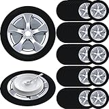 Tenceur 50 Pcs Tire Placemats 11'' Car Wheel Disposable Table Place Mats for Race Car...