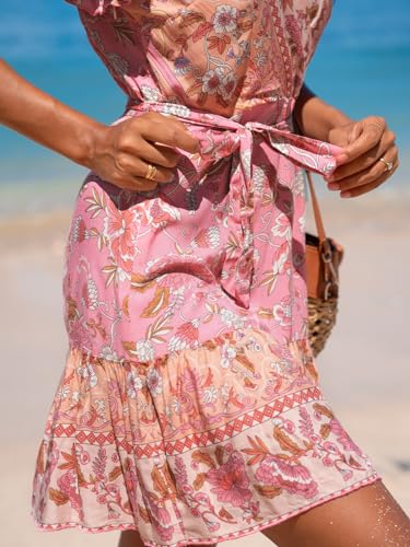 Robe à manches courtes flottantes légère et anti-chaleur - 5