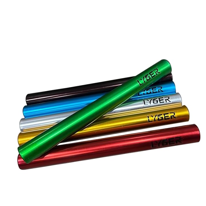 LYGER Track & Field Relay Batons for Athletics, Race Equipments Multicolor (Pack of 6) (B0C9DTG6YC) Amazon Price History, Amazon Price Tracker