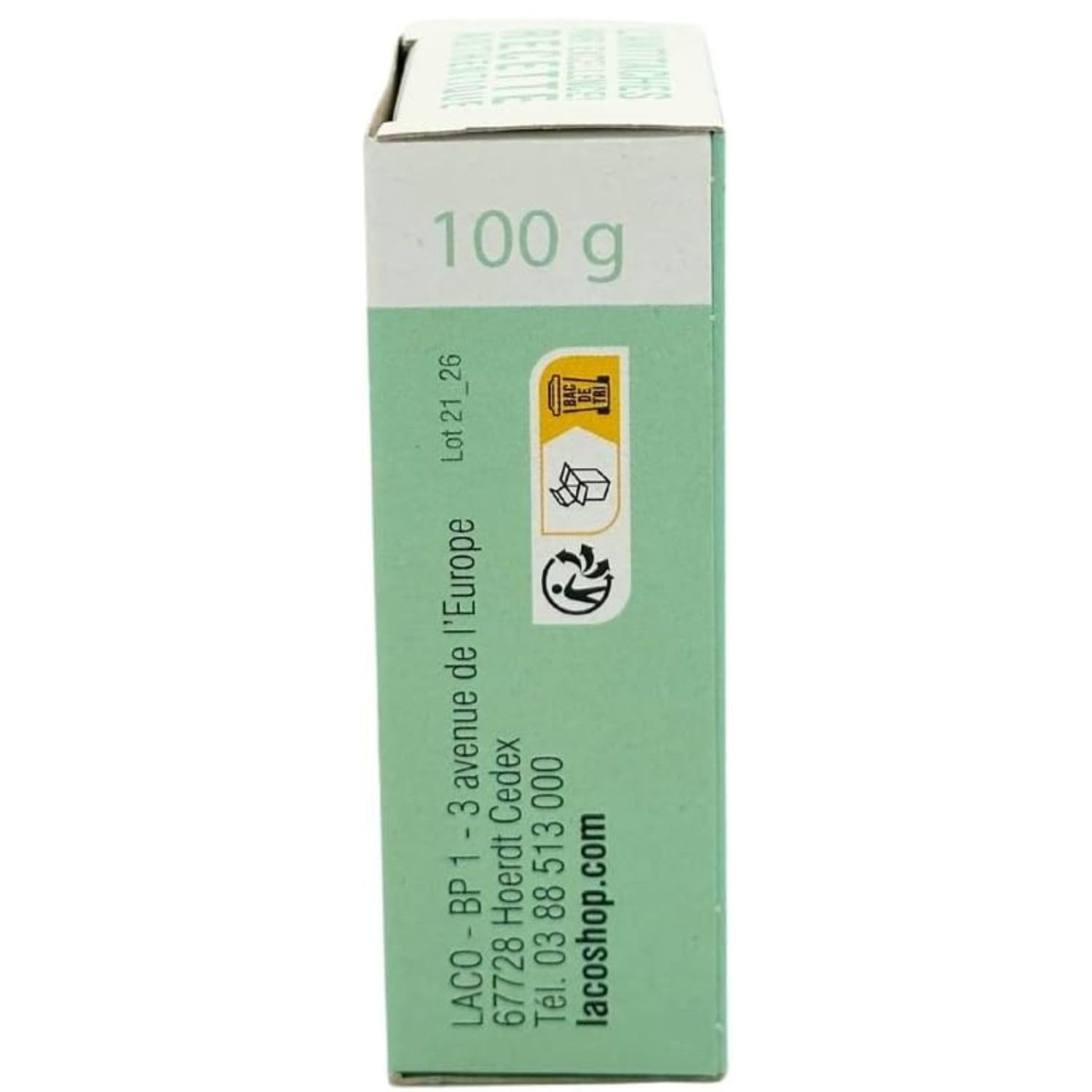 Laco - Savon Fiel de Boeuf Detachant Textile Puissant Professionnel, 100g, Savon Anti Tache Naturel, Enlève Toutes les Taches Tenaces Vin, Graisse, Herbe, chocolat, Sang, nourriture